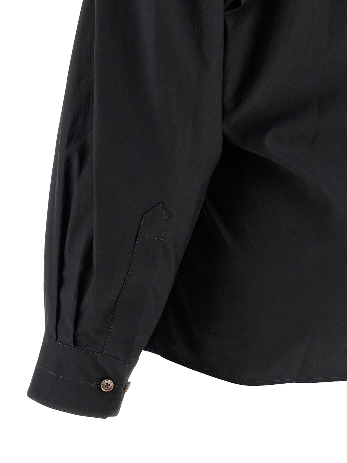 Lemaire Schwarze Baumwollbluse