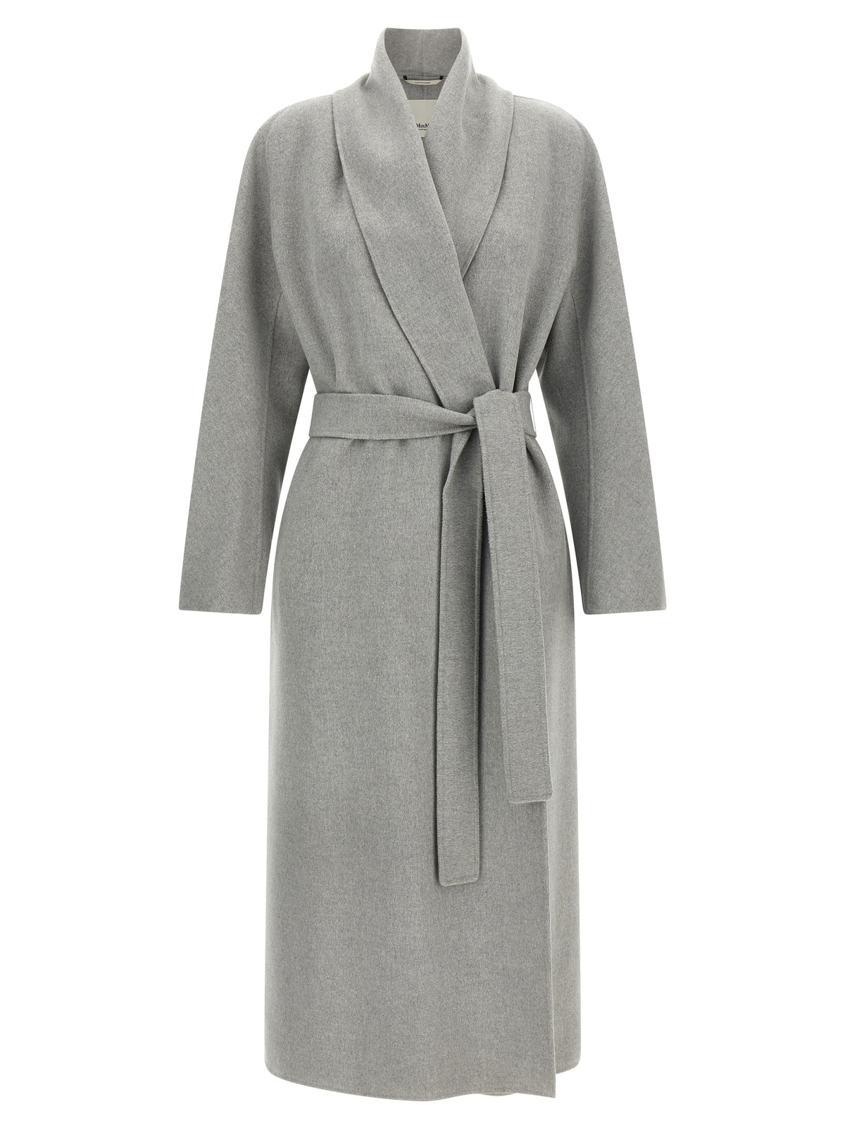 'S Max Mara Grauer Wollmantel