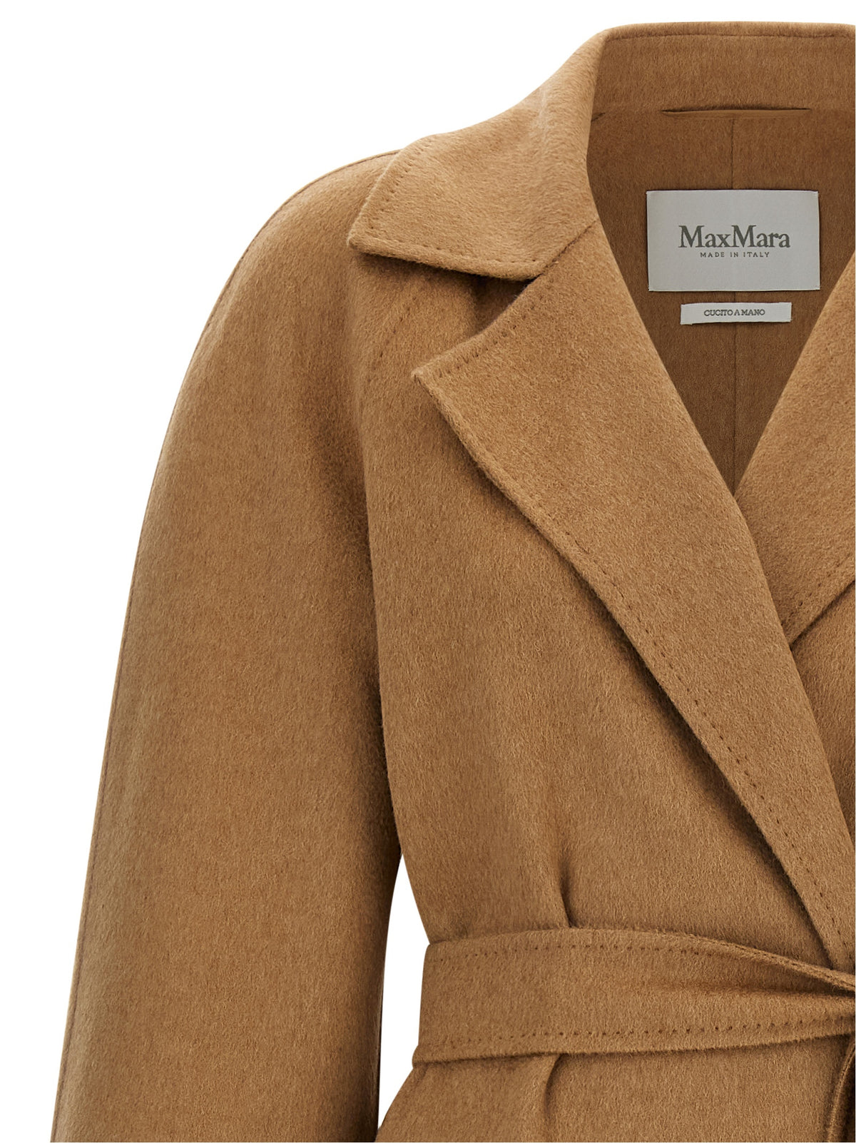 Max Mara Beiger Kamelhaarmantel