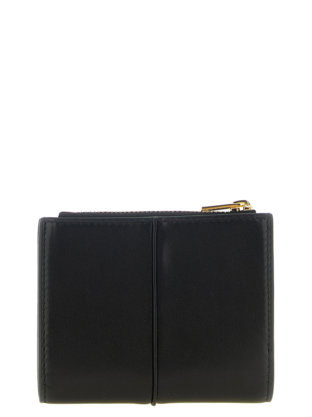 Jil Sander Schwarzer Kartenhalter aus Lammleder