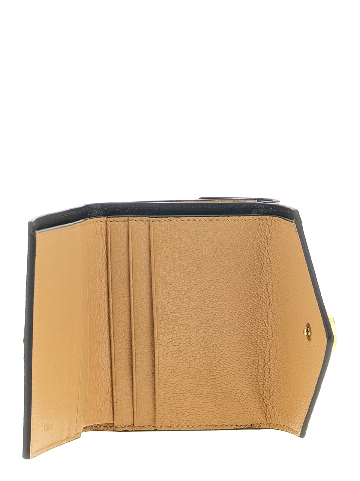 Chloé Multicolor Ziegenleder Kartenetui
