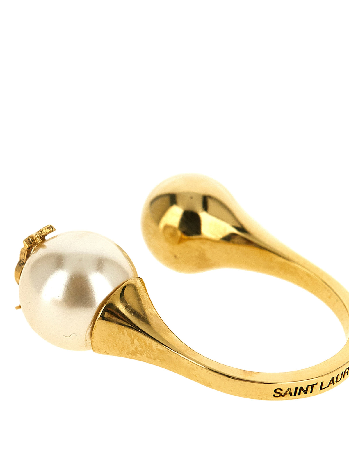 Saint Laurent Ring aus Weißgold