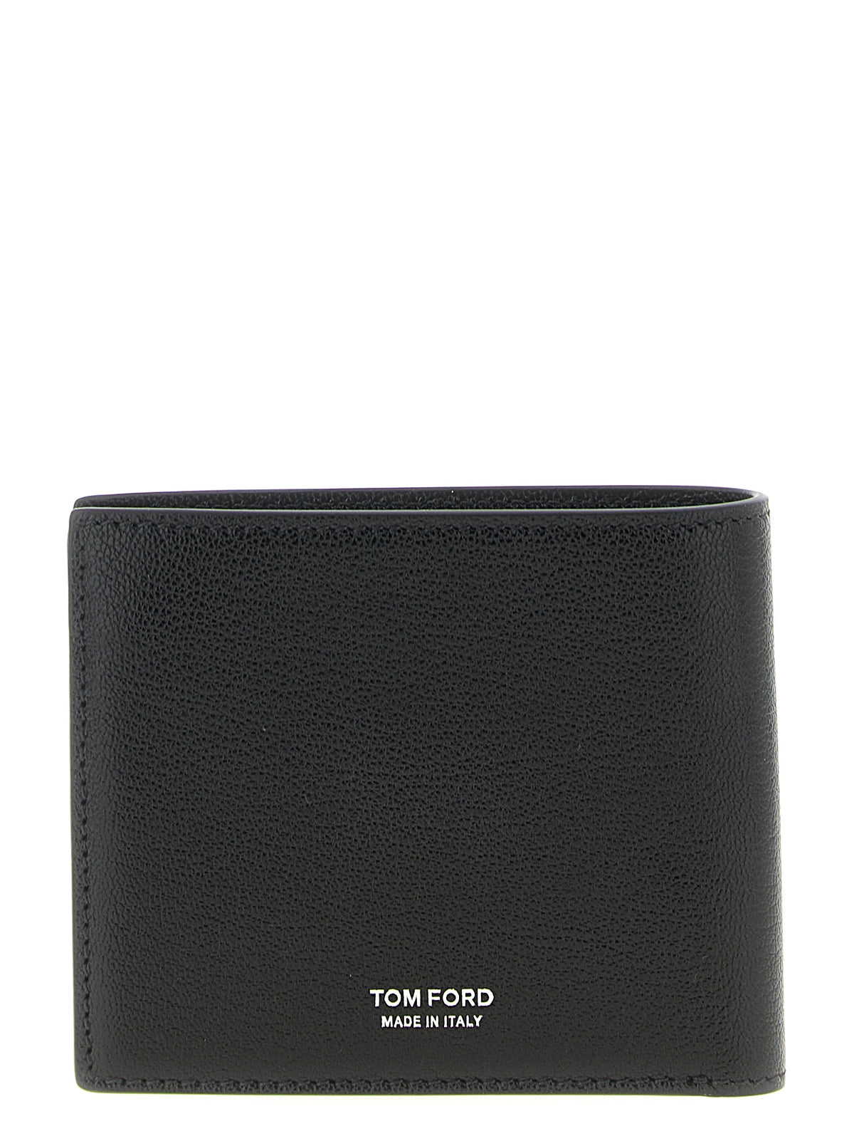 Tom Ford Schwarzes Ziegenleder Portemonnaie