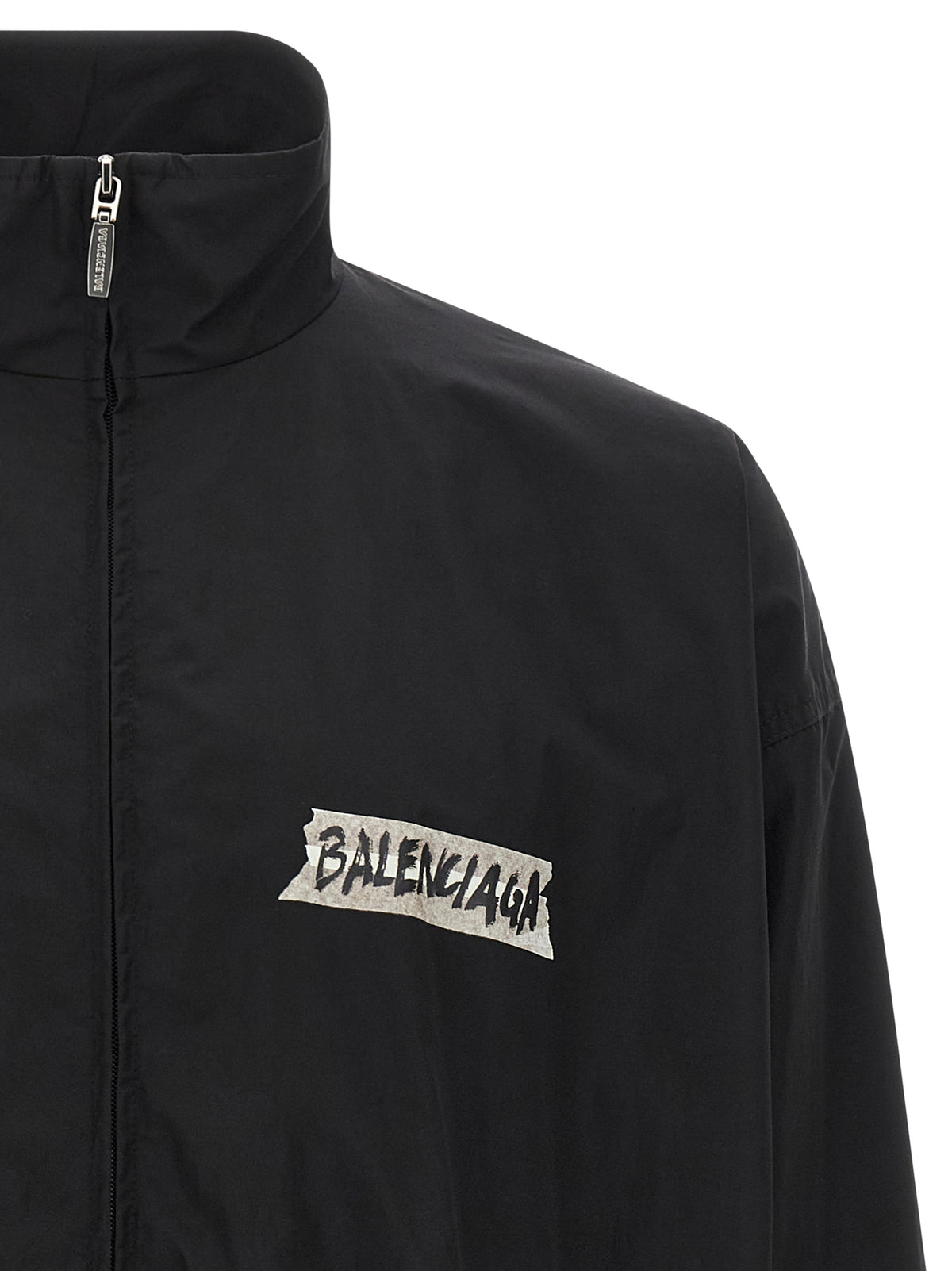 Balenciaga Schwarzer Baumwoll-Sweatshirt