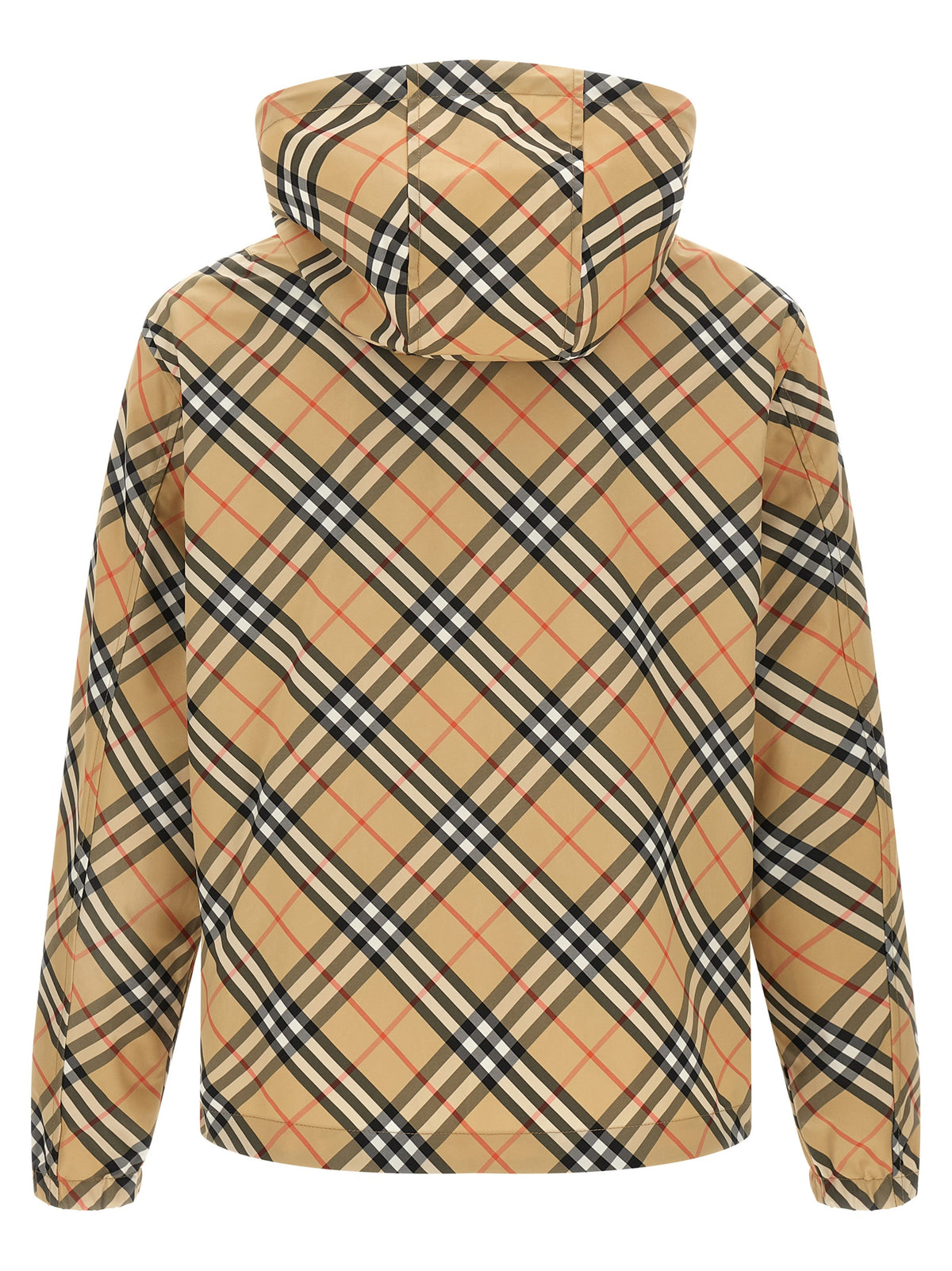Burberry Beige Polyester Shell Jacke