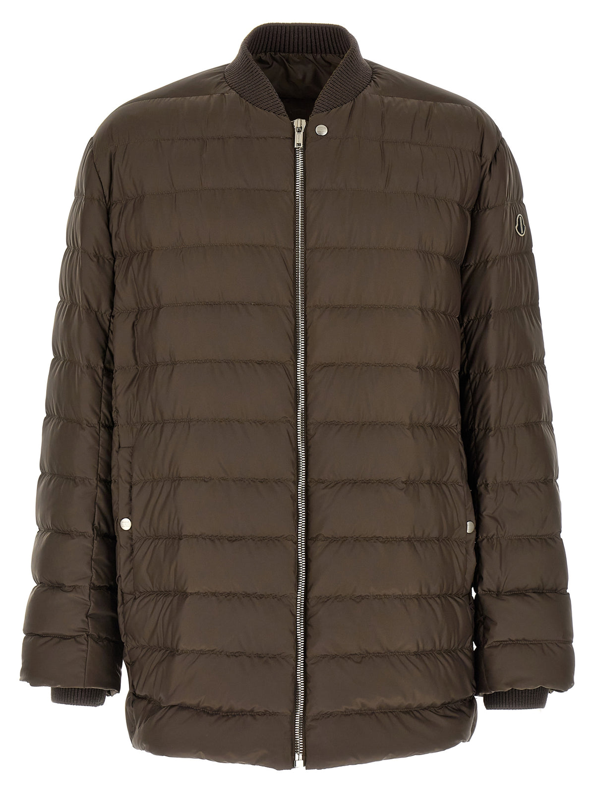 Rick Owens Brauner Polyester-Bomber