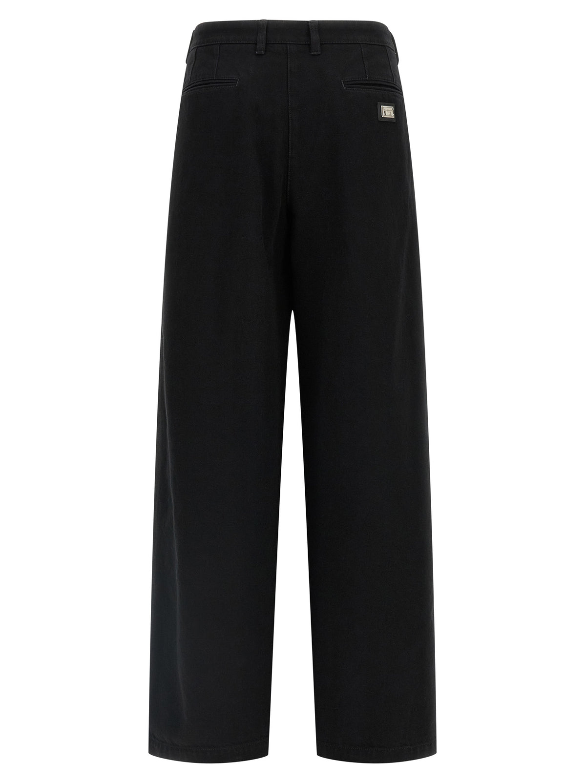 Dolce & Gabbana Schwarze Baumwolljeans Denim