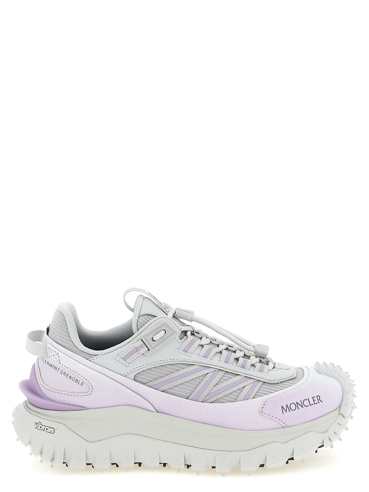 Moncler Violette Sneaker aus Polyamid für sportliche Aktivitäten