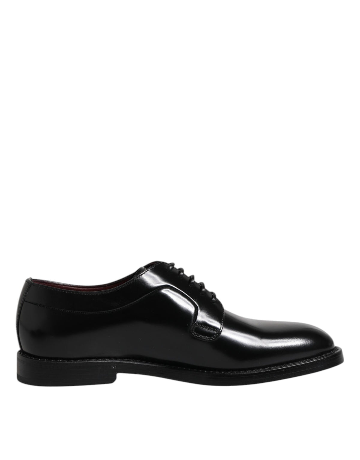 Dolce & Gabbana Schwarze Oxford- und Derby-Schuhe aus Kalbsleder