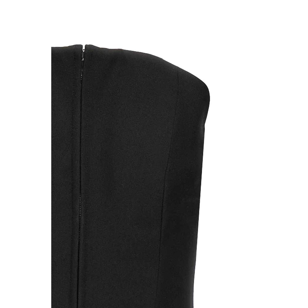 Alexander McQueen Schwarzes Oves Aries Korsett aus Wolle