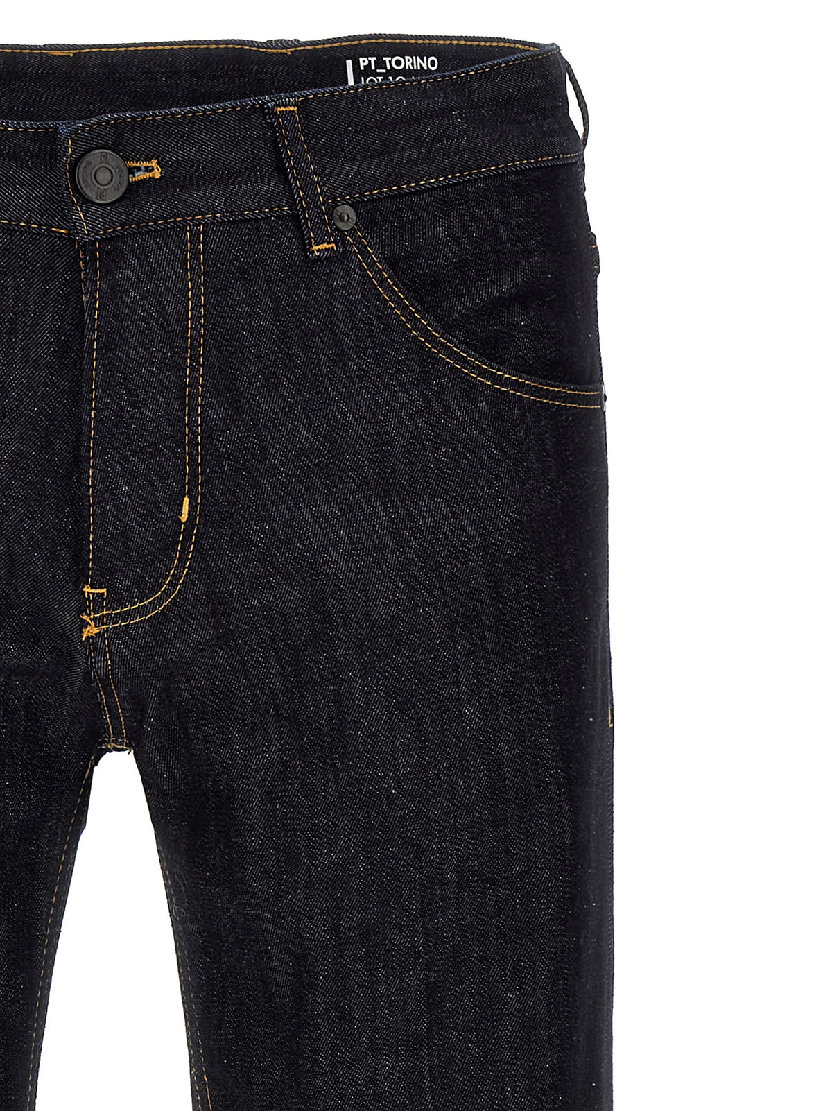 PT Torino Blaue Jeans aus Baumwolle im geraden Schnitt