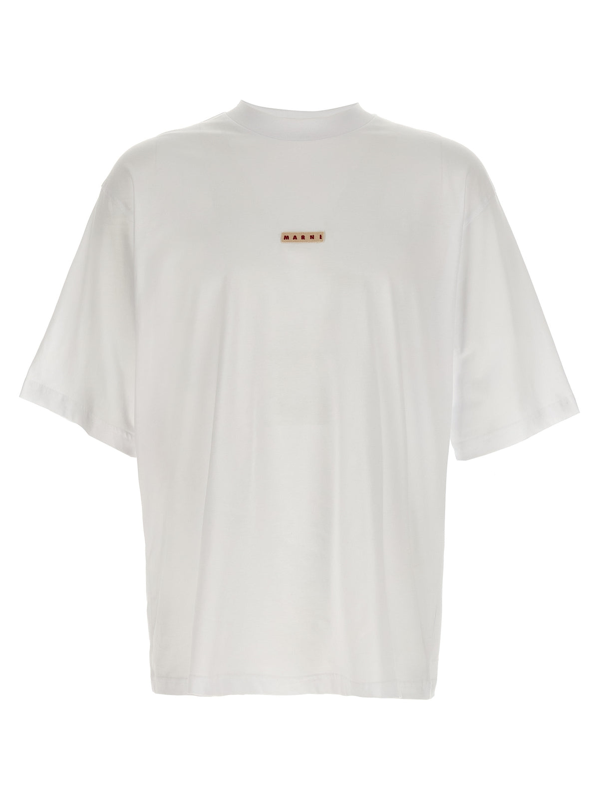 Marni Weißes Baumwoll-T-Shirt