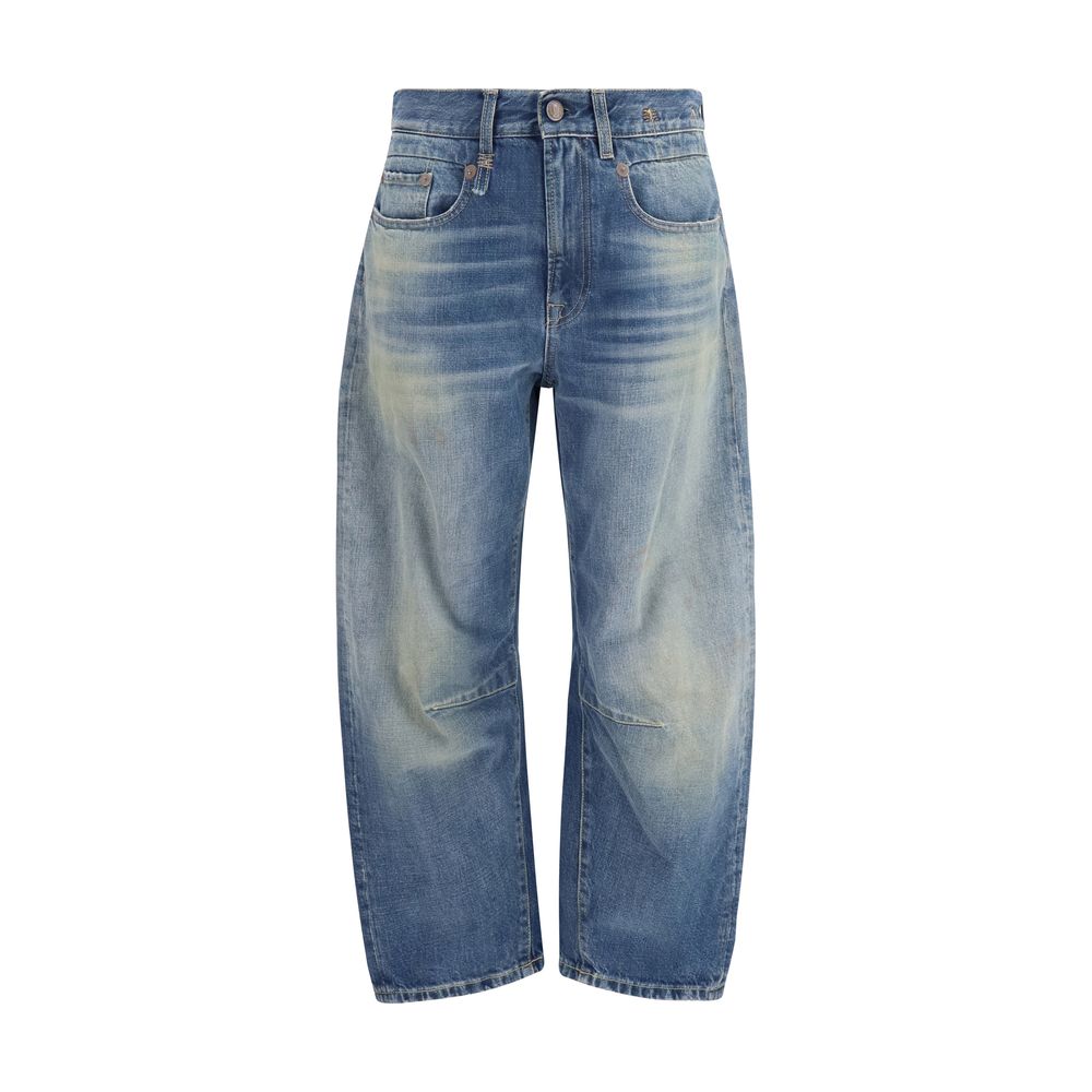 R13 Blaue Baumwoll-Boyfriend-Jeans