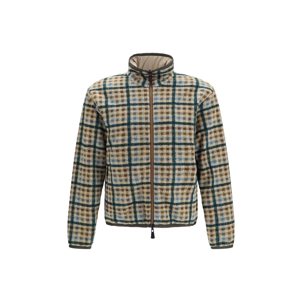 Moncler Grenoble Mehrfarbiger Marabou-Pullover