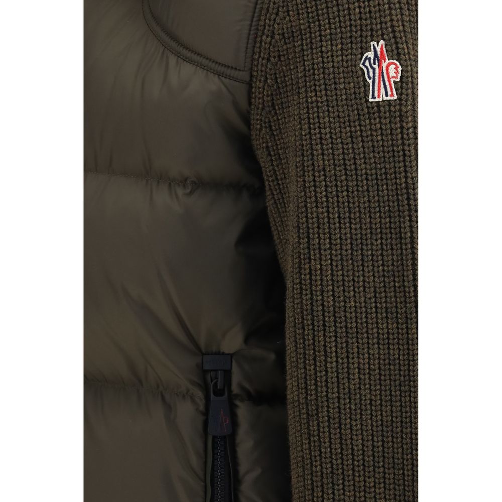 Moncler Grenoble Brauner Wollpullover Oves Aries