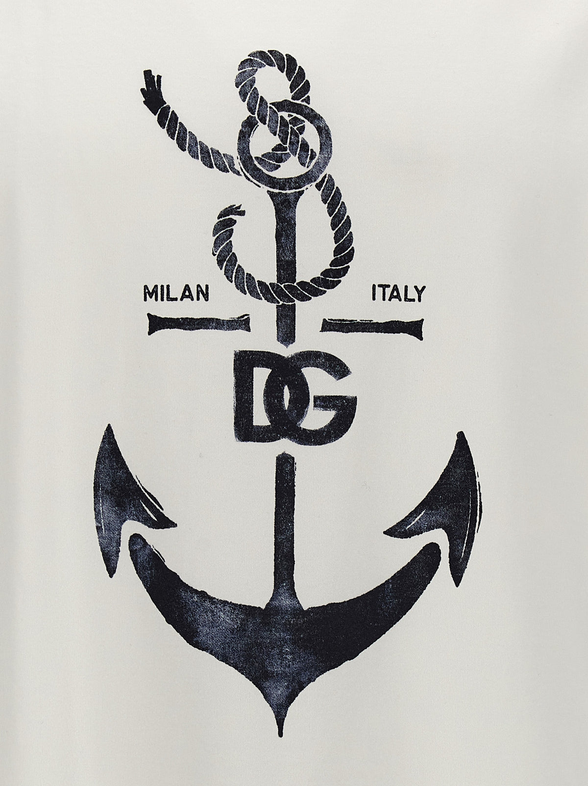 Dolce & Gabbana Weißes Baumwoll-T-Shirt