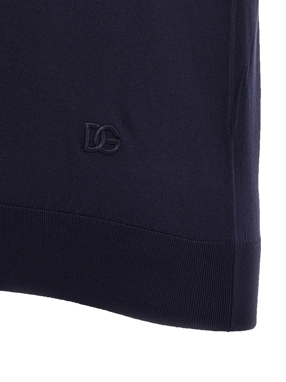 Dolce & Gabbana Blauer Seiden-Cardigan