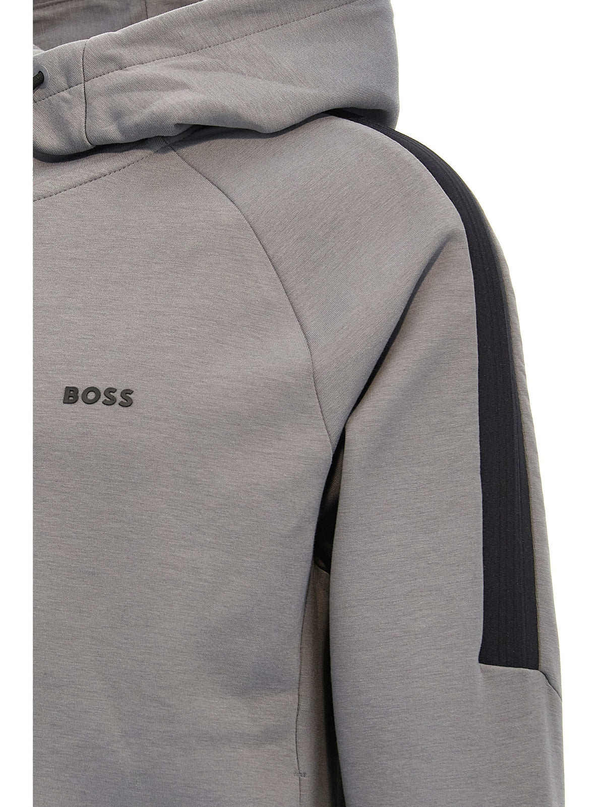 Hugo Boss Grauer Baumwollpullover