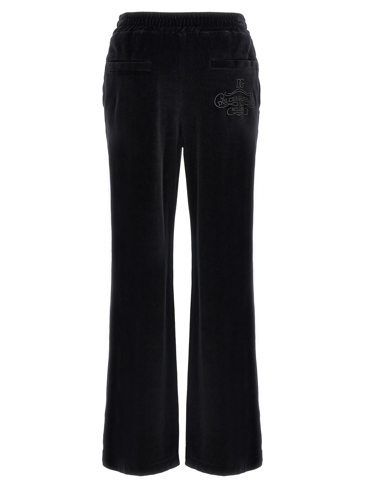 Dolce & Gabbana Schwarze Baumwoll-Jogginghose (Trainingshose)