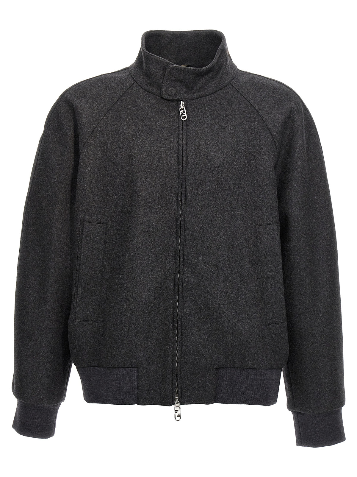Fendi Grauer Kaschmir-Blazer