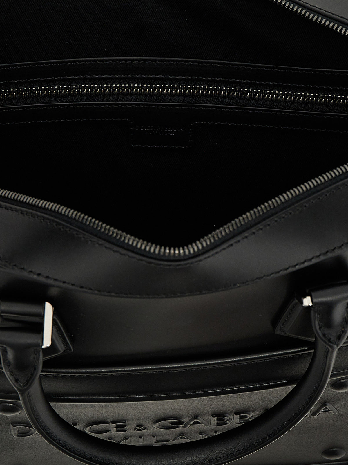 Dolce & Gabbana Schwarze Lammleder-Tote Bag