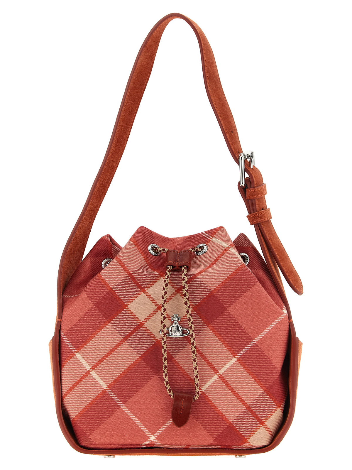 Vivienne Westwood Schultertasche aus mehrfarbiger Wolle