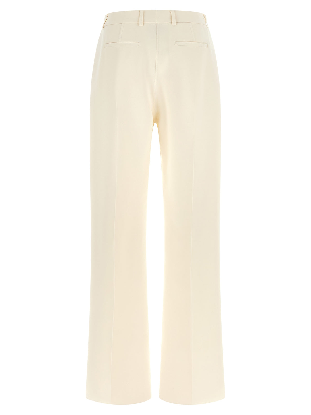 Fendi Weiße Hose aus reiner Schurwolle