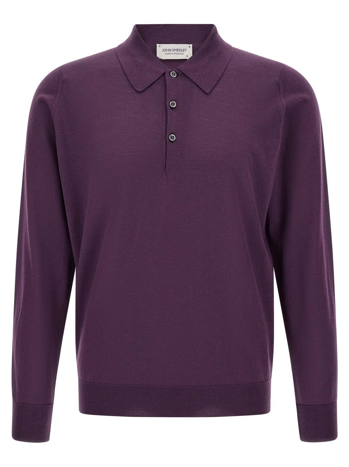 JOHN SMEDLEY Lila Merinowoll-Poloshirt