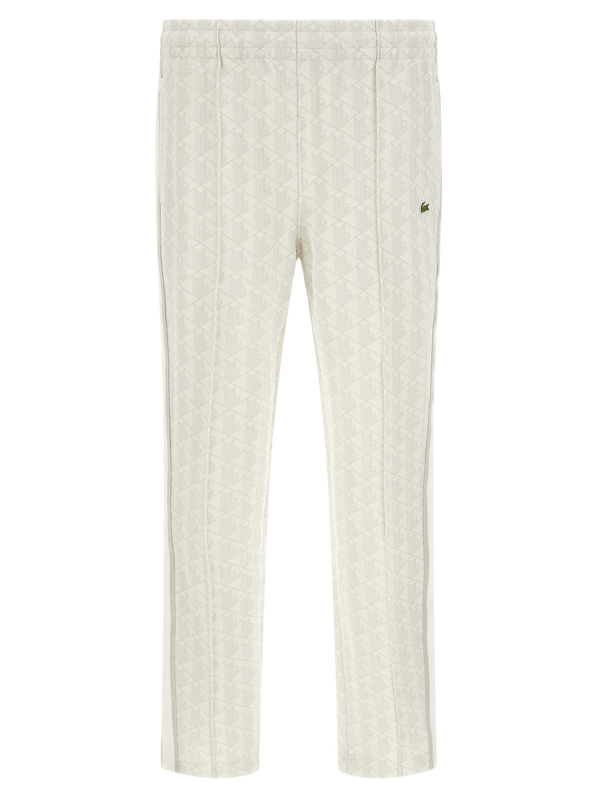Lacoste Weiße Polyester-Jogginghose (Trainingshose)