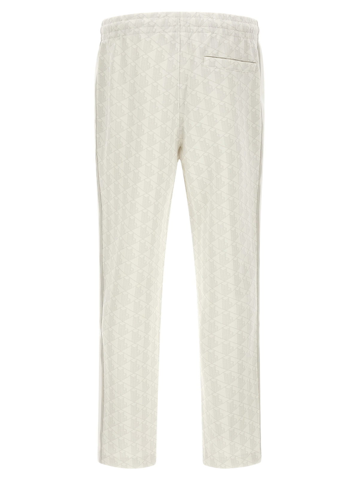 Lacoste Weiße Polyester-Jogginghose (Trainingshose)