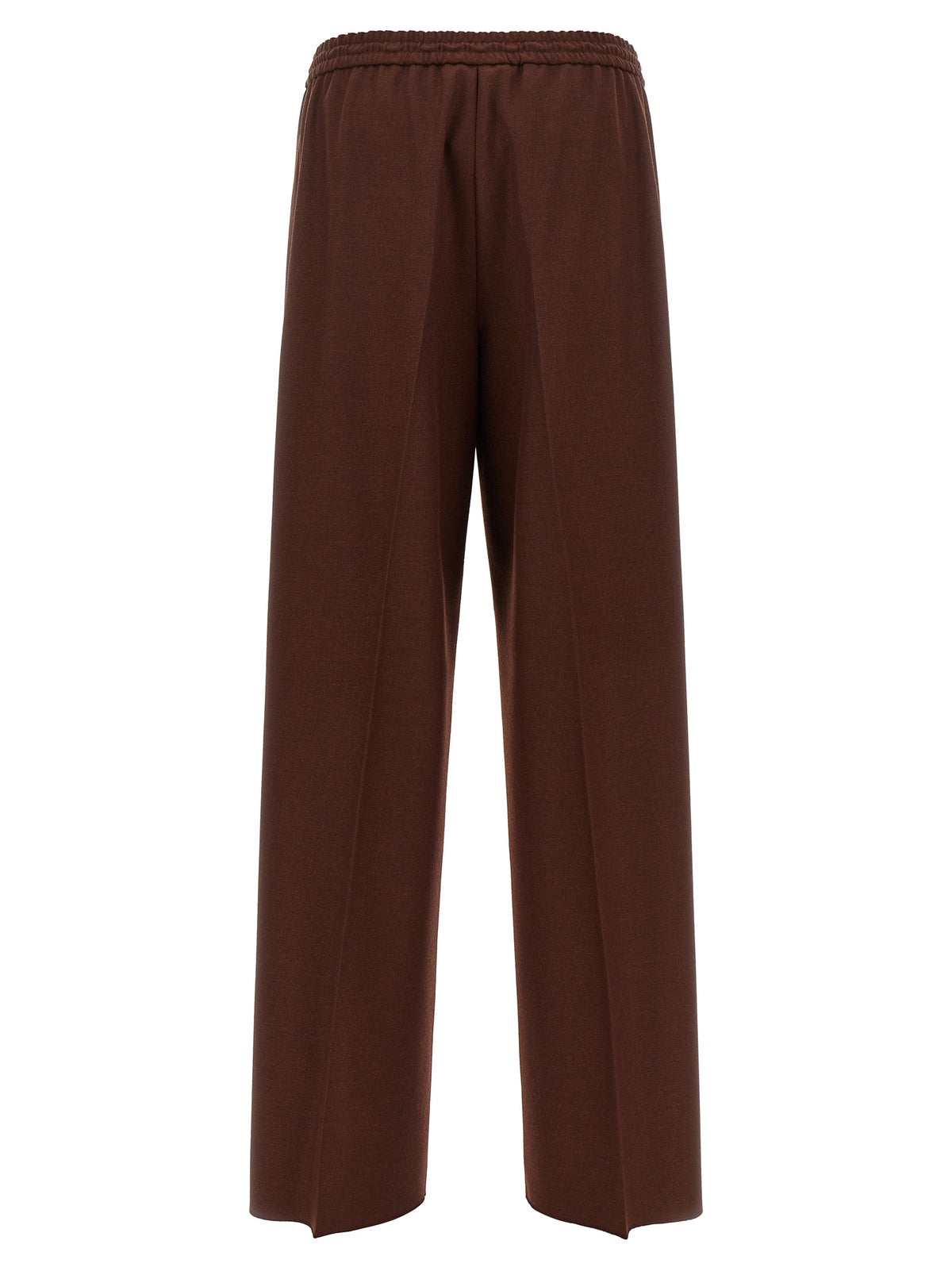Max Mara Braune Woll-Freizeithose