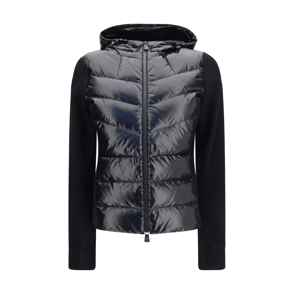 Moncler Grenoble Schwarzer Polyester-Sweatshirt