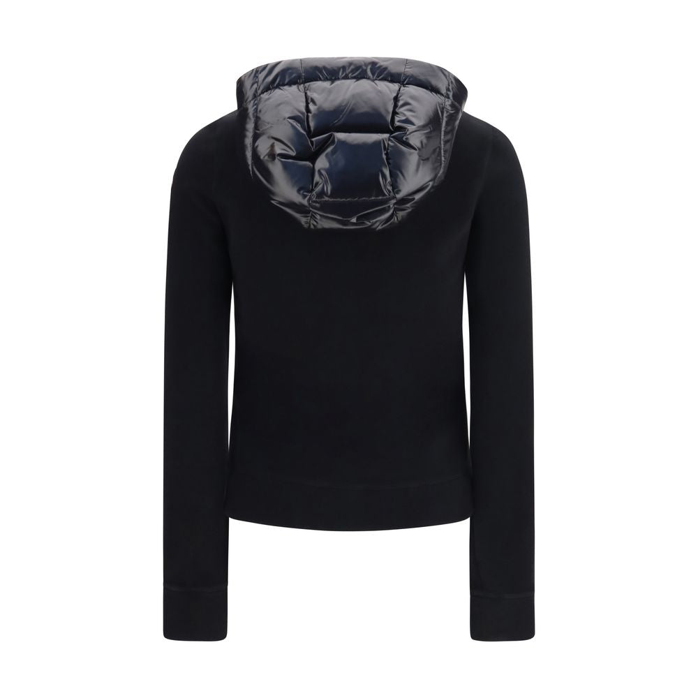 Moncler Grenoble Schwarzer Polyester-Sweatshirt