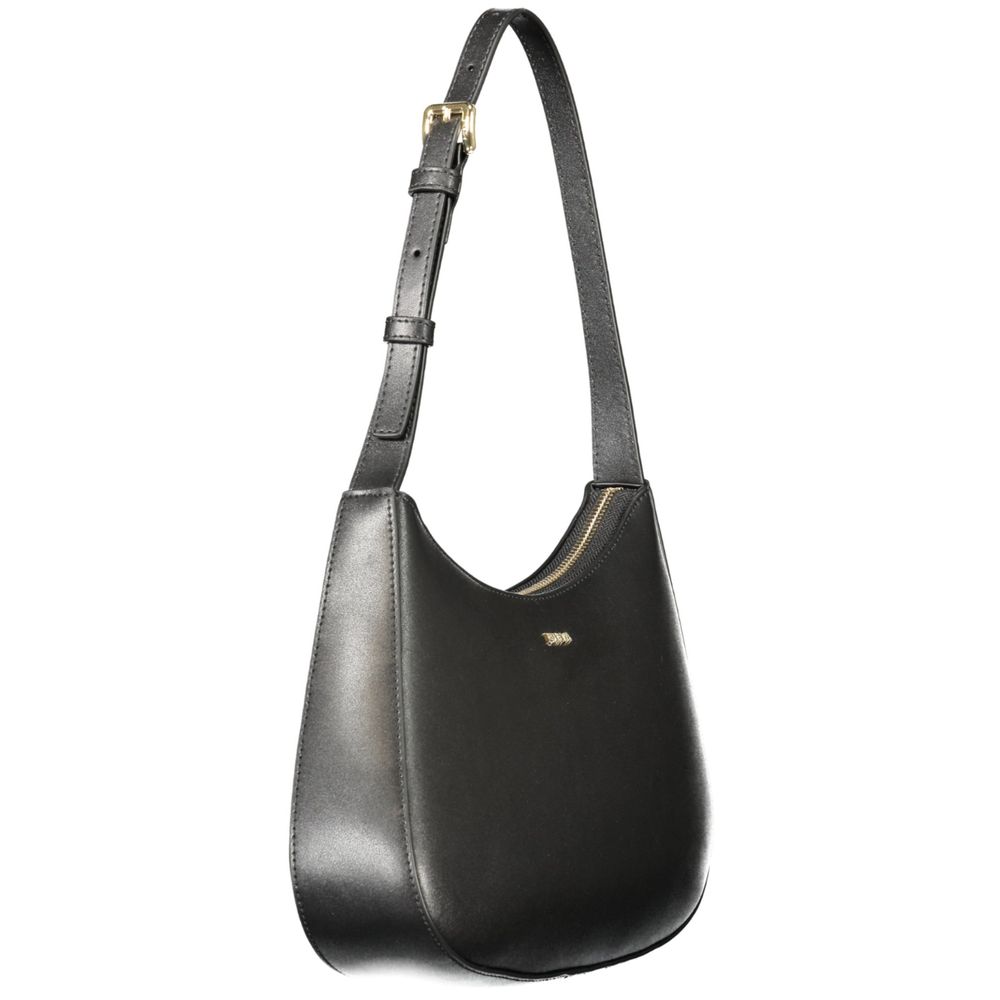 Furla Schwarze Leder Damentasche
