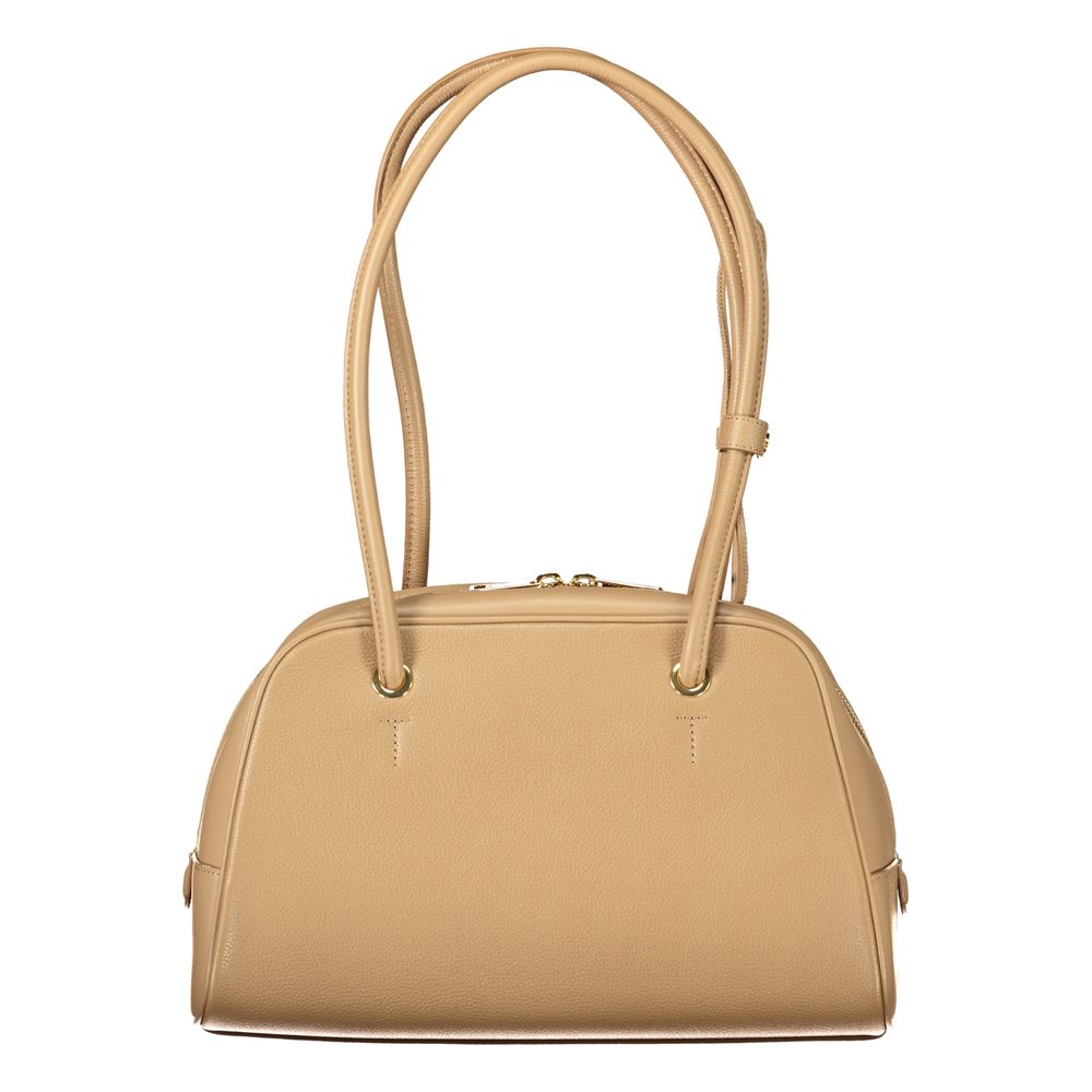 Furla Beige Leder Damentasche
