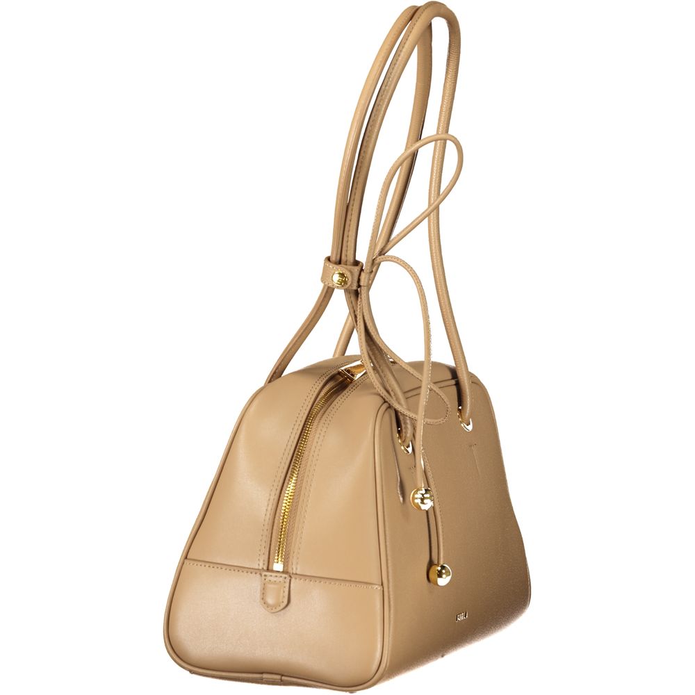 Furla Beige Leder Damentasche