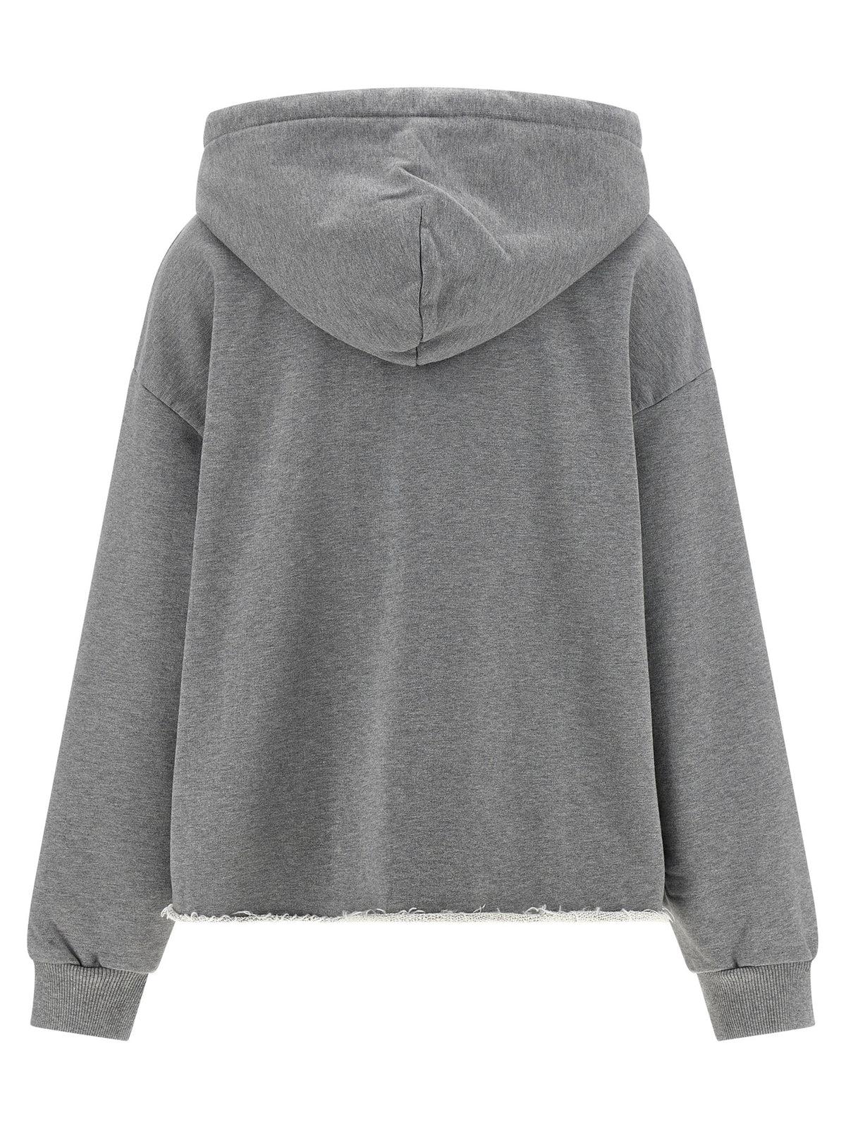 MM6 Maison Margiela Grauer Baumwollpullover