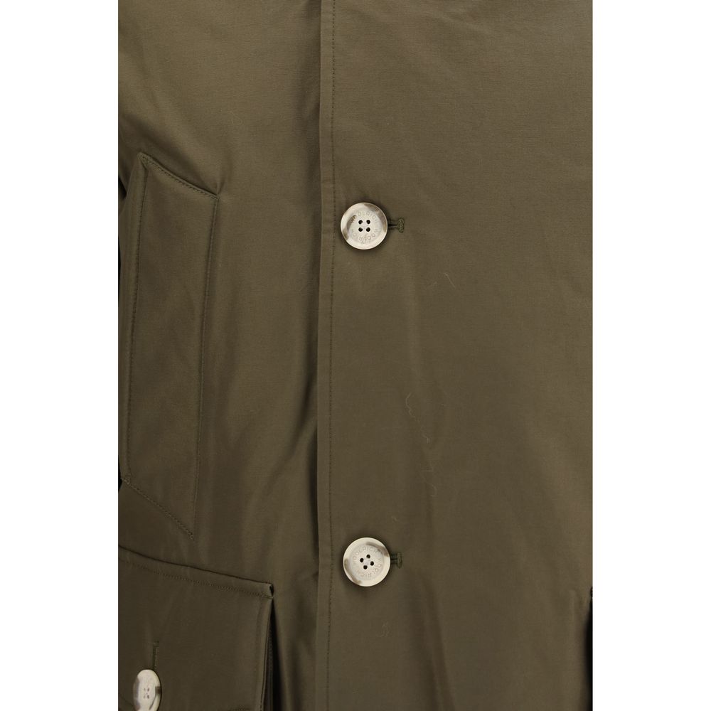 Woolrich Zweifarbiger Baumwollparka