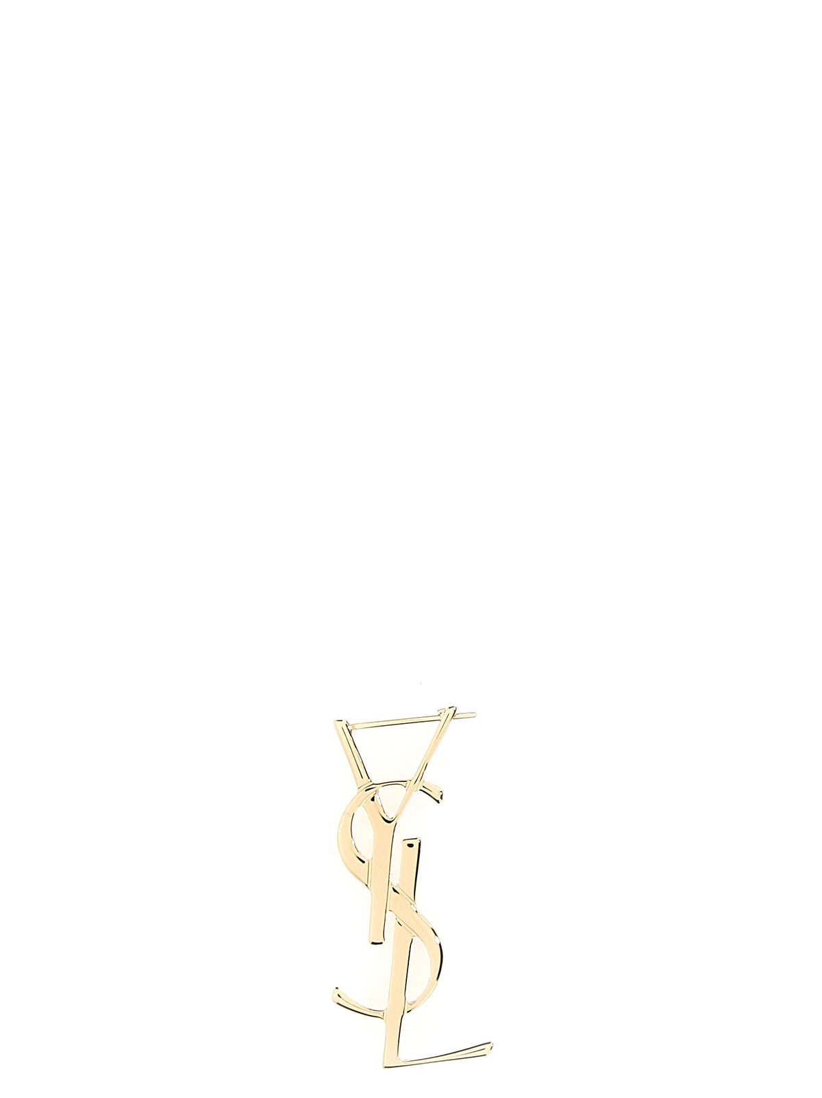 Saint Laurent Ohrringe aus Goldmessing