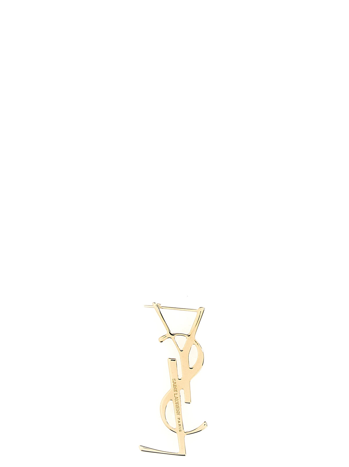 Saint Laurent Ohrringe aus Goldmessing