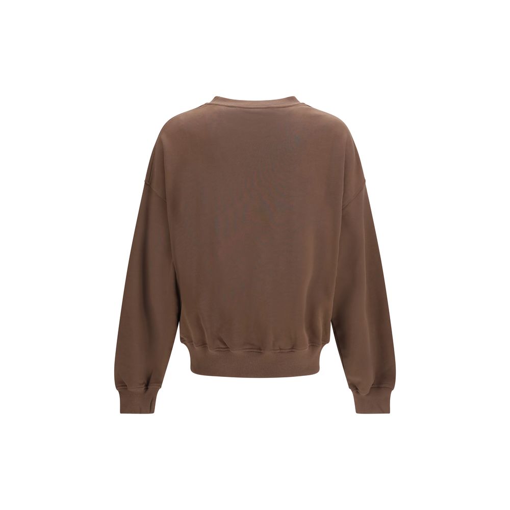 Palm Angels Brauner Baumwoll-Sweatshirt