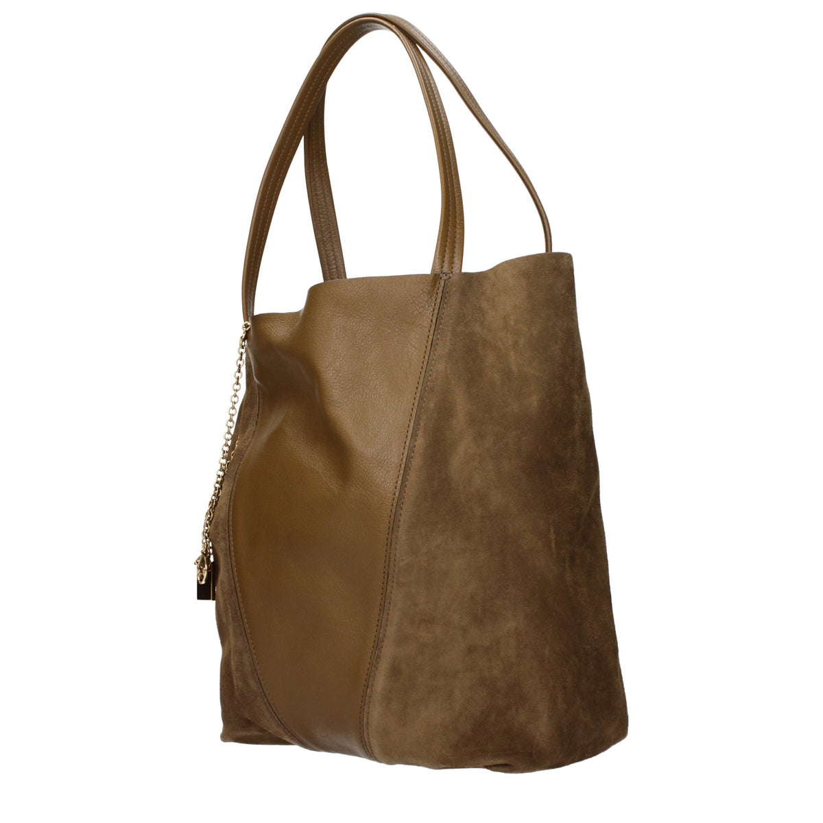 Chloé Braune Leder Schultertasche