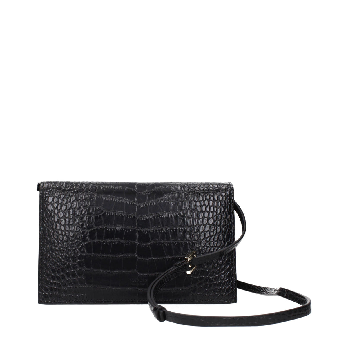 Tom Ford Schwarze Leder-Clutch