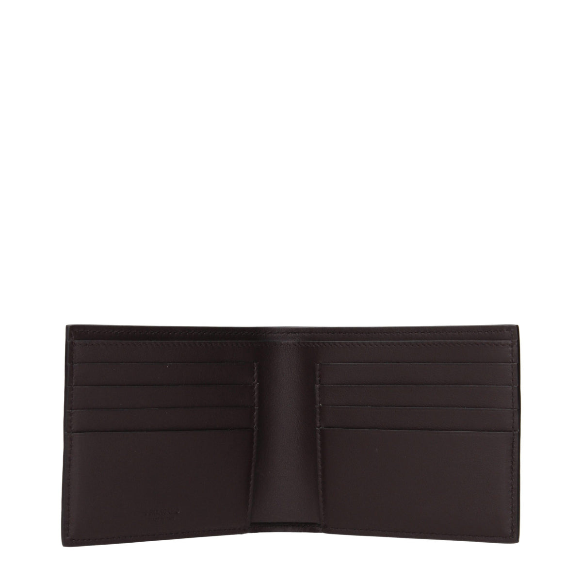 Ferragamo Braunes Lederportemonnaie