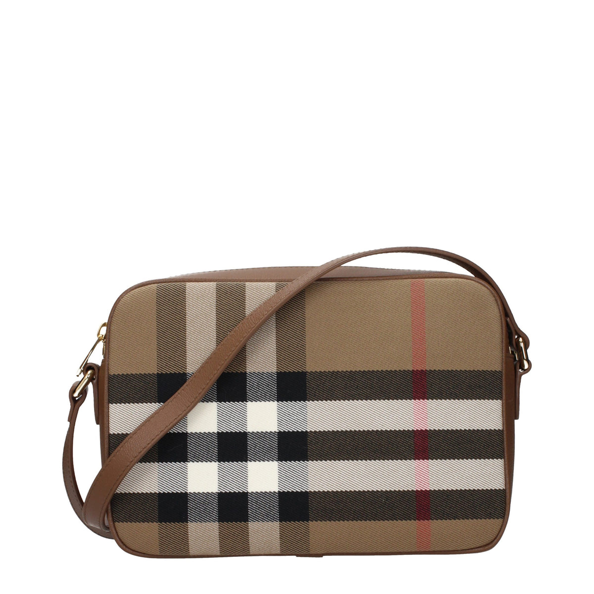 Burberry Beige Stoff-Umhängetasche