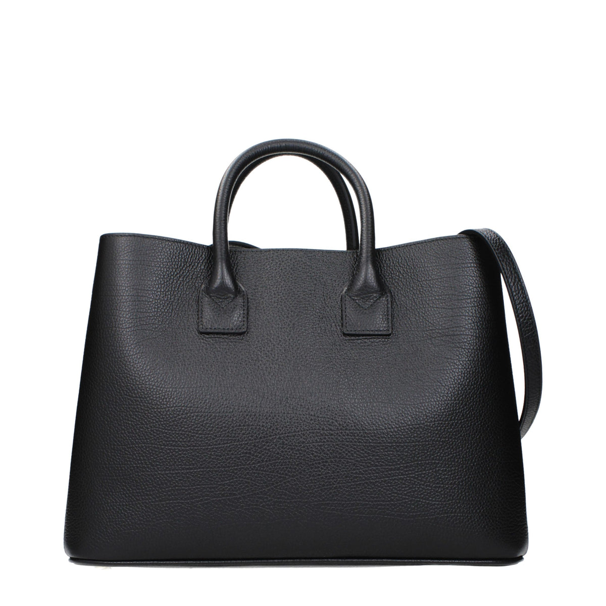 Burberry Schwarze Lederhandtasche