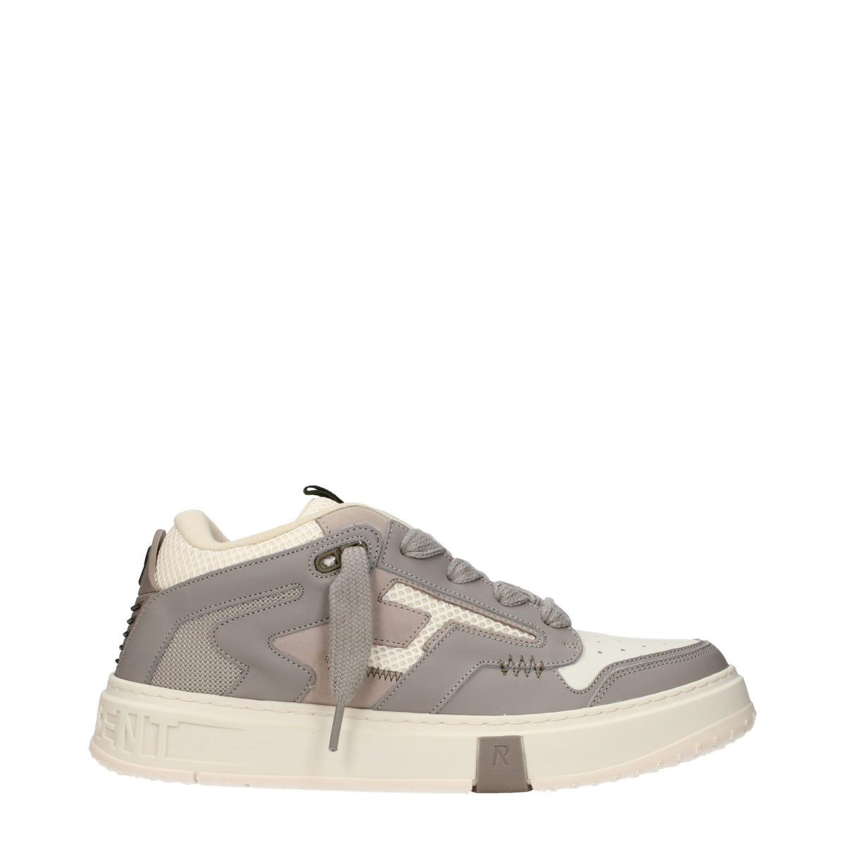 Represent Weiße Leder Chunky Sneaker