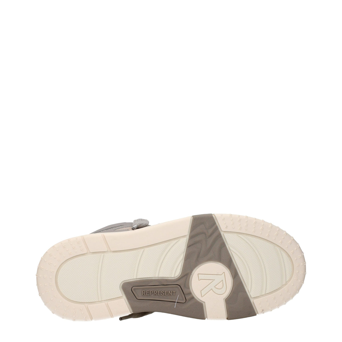 Represent Weiße Leder Chunky Sneaker