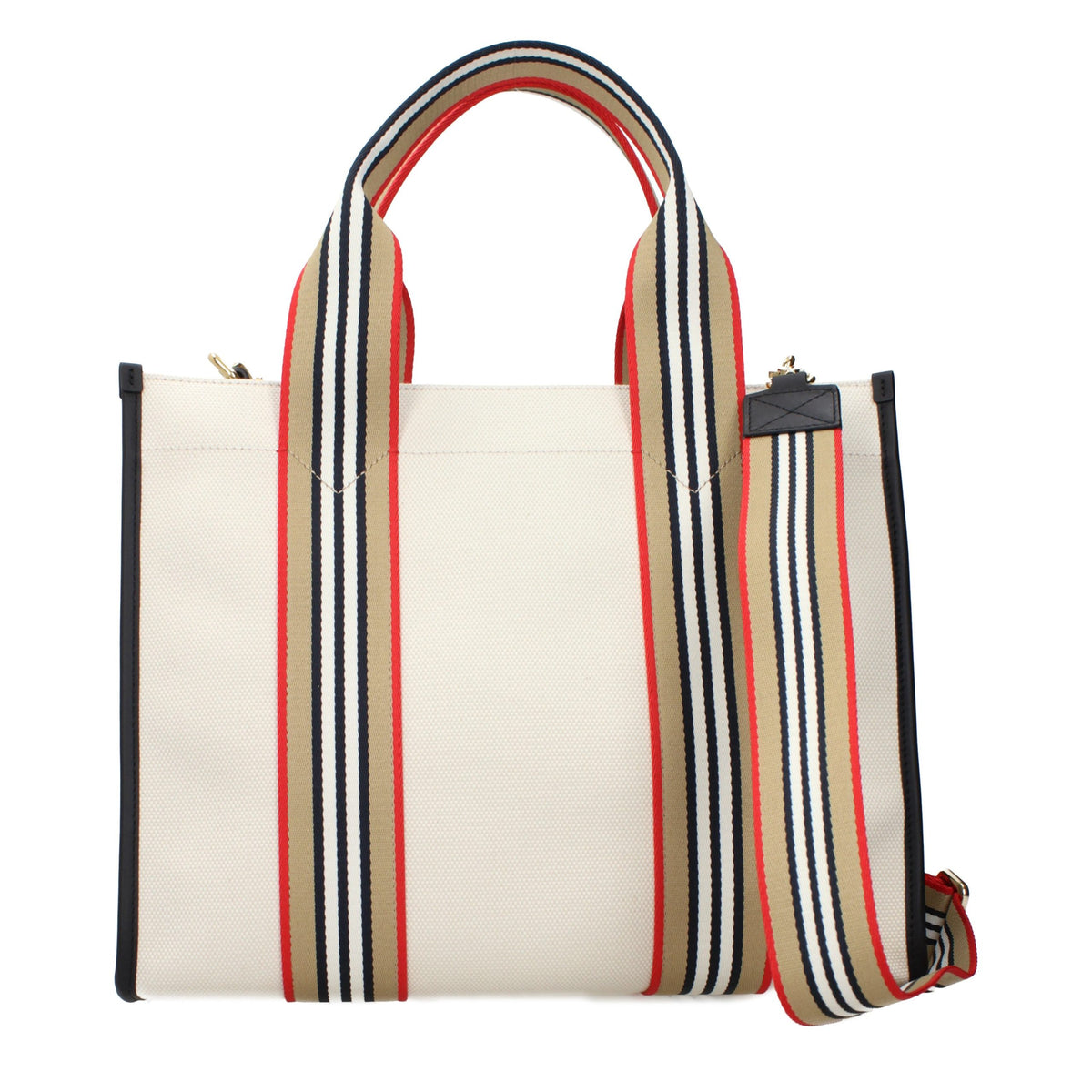 Burberry Beige Stoff-Handtasche