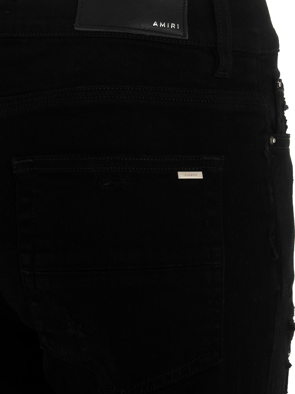 Amiri Schwarze Skinny Jeans aus Baumwolle